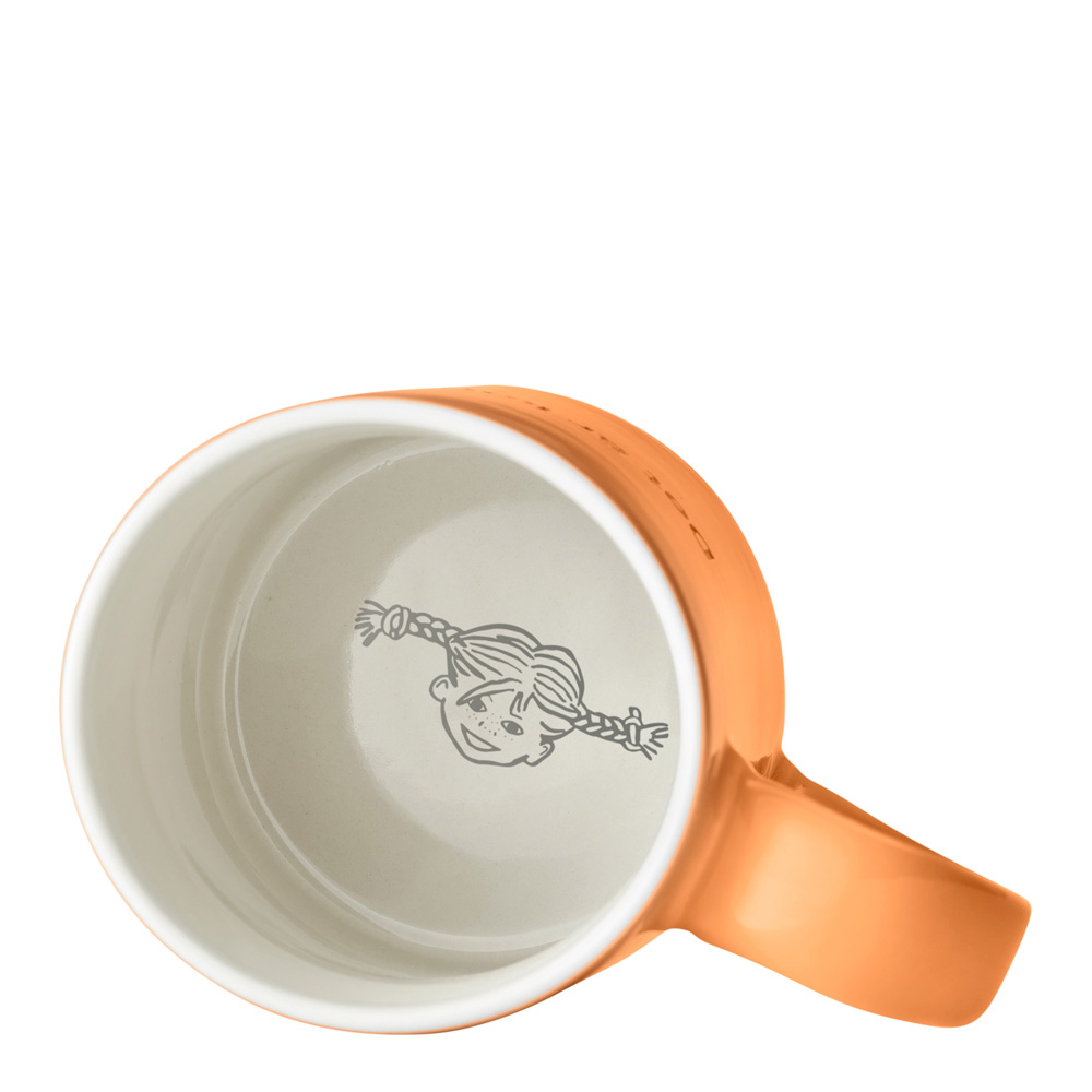 Astrid Lindgren Mugg Orange Det är ingen ordning