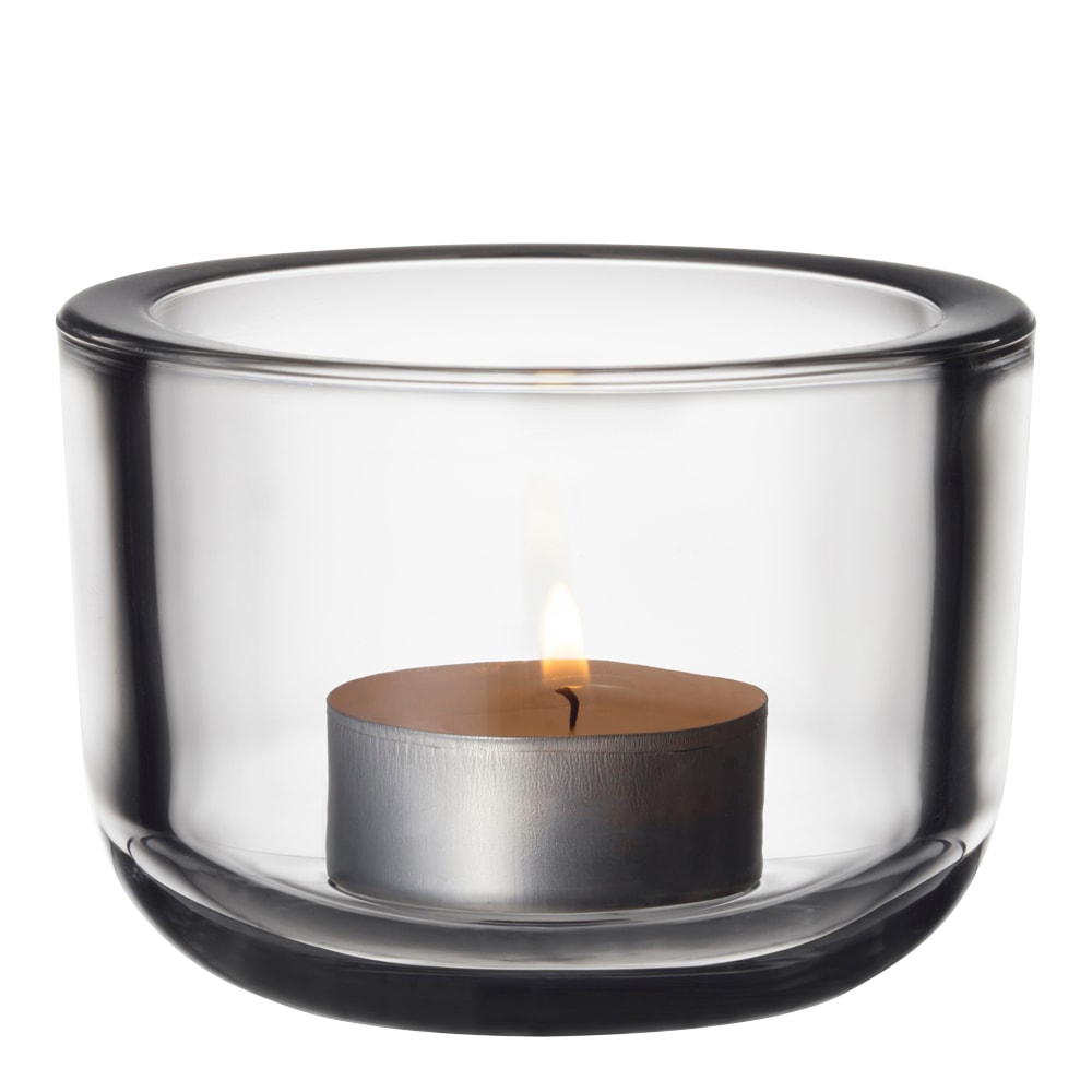 Valkea Ljuslykta 6 cm Klar