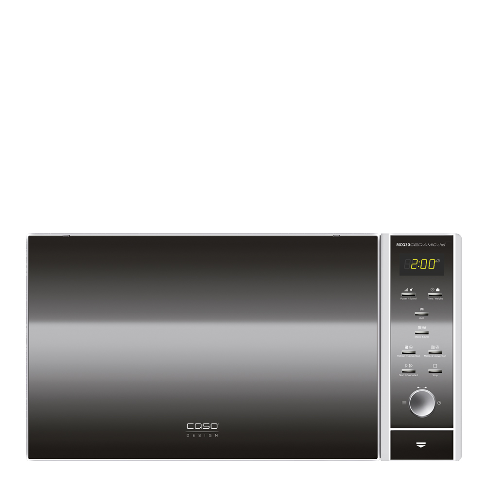 Mikrovågsugn Ceramic Chef Silver/Svart
