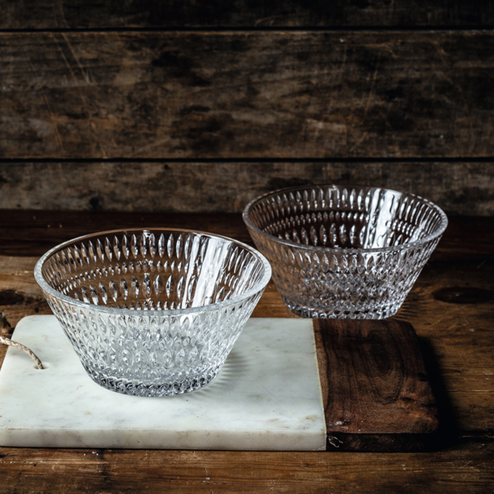 Ethno Skål 16 cm 2-pack Klar