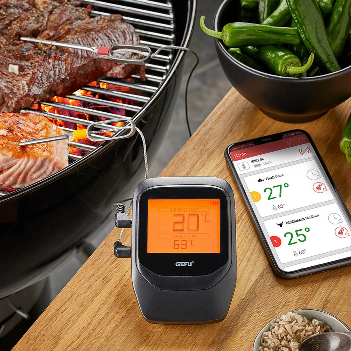 Stek- och Grilltermometer Control