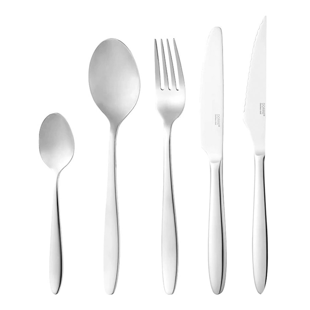 Estrid Bestickset 60-delar Slät Rostfri