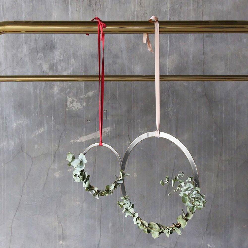 Wreath Krans 40 cm Rostfri