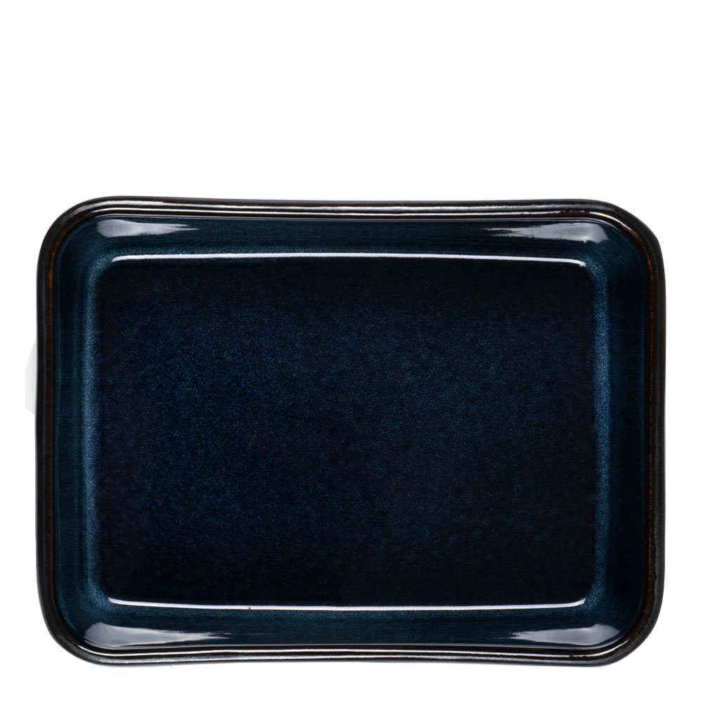 Form 19x14 cm Svart/Mörkblå