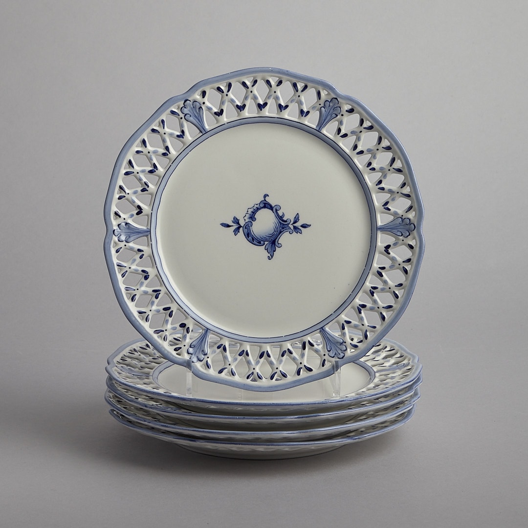 Fat med genombruten kant 5 st