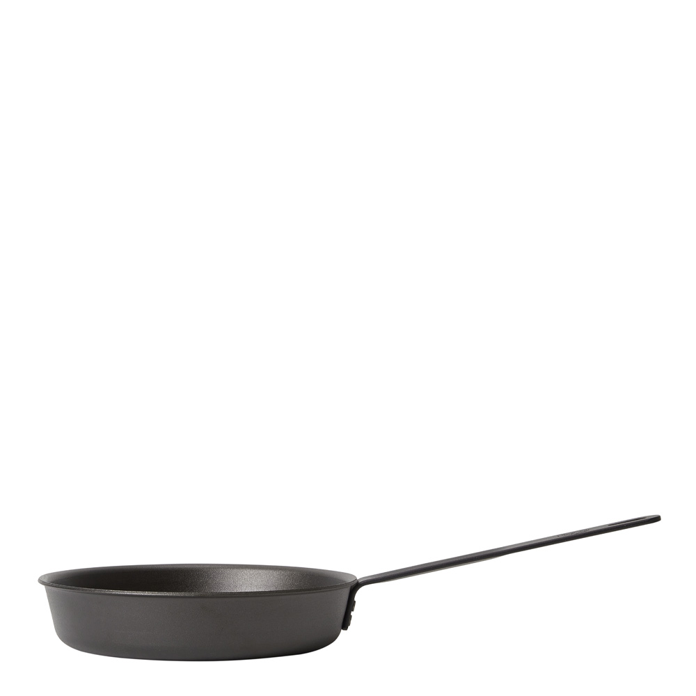 Stekpanna i kolstål 28 cm Svart