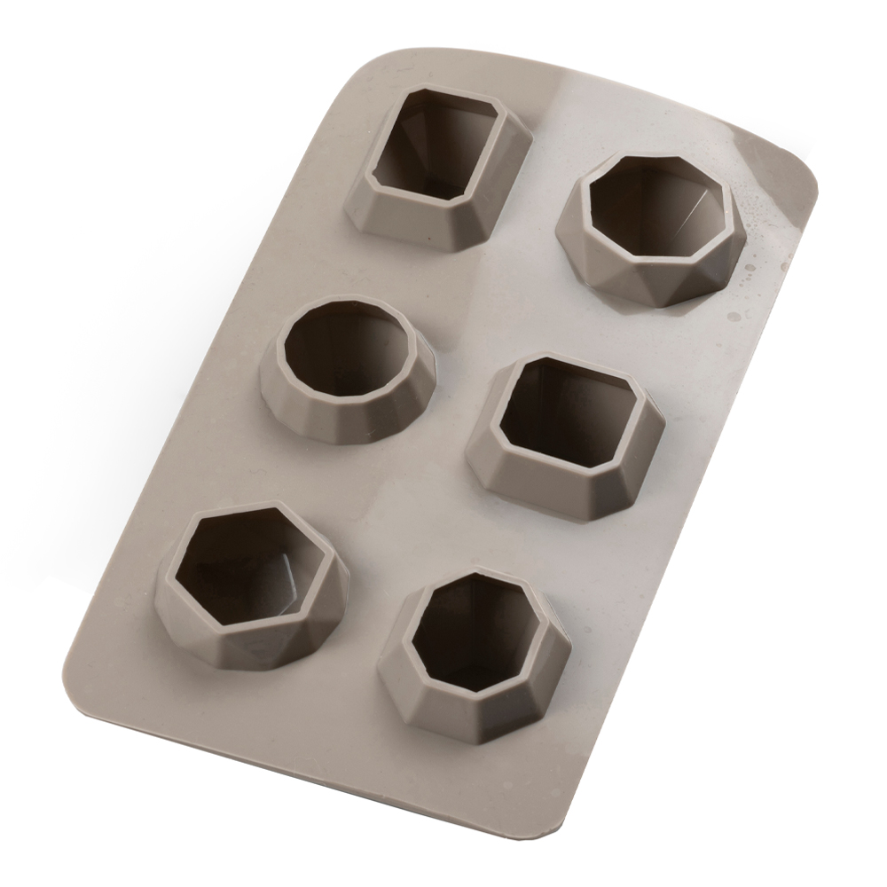 Istärningsbricka Grå