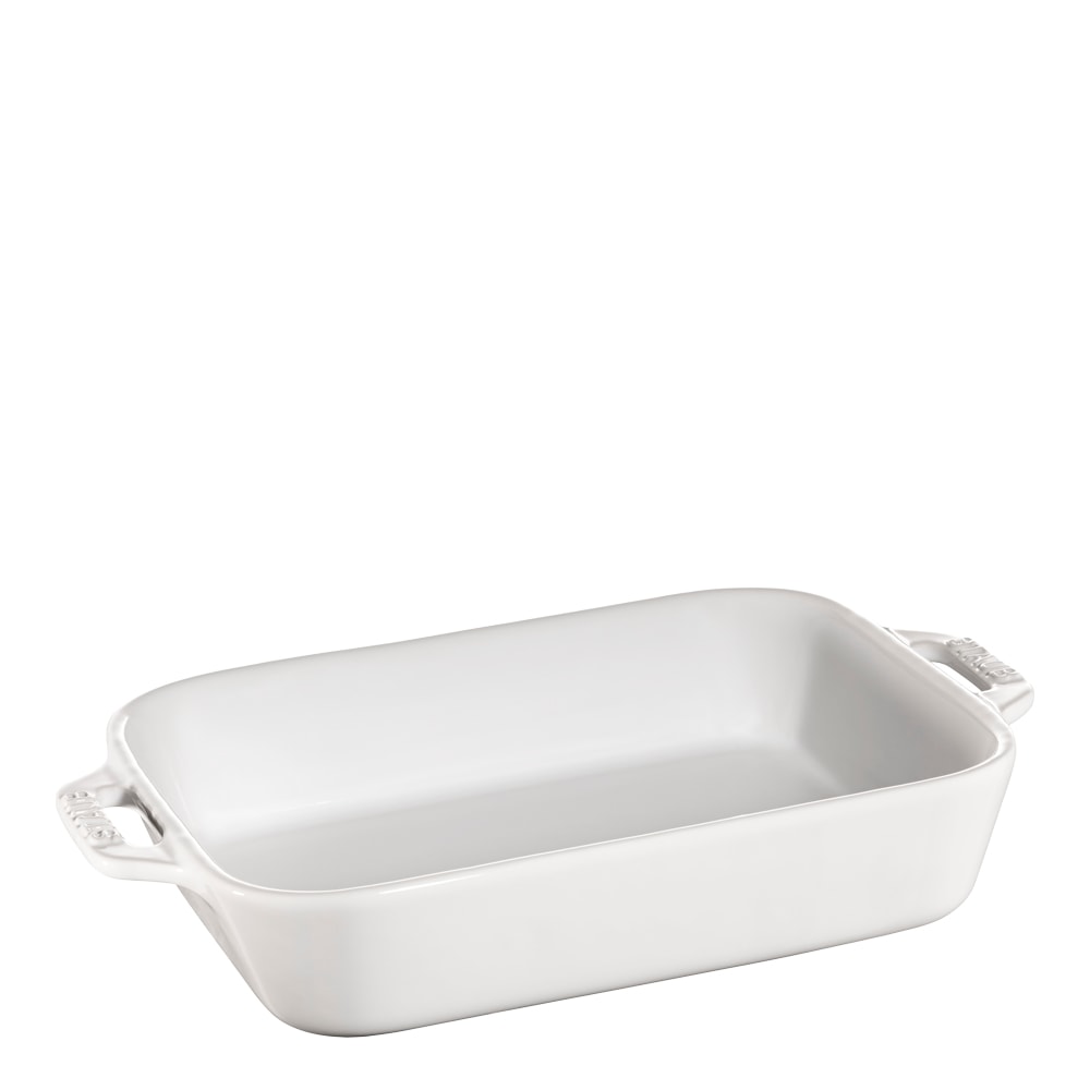 Ugnsform 20x16 cm Vit