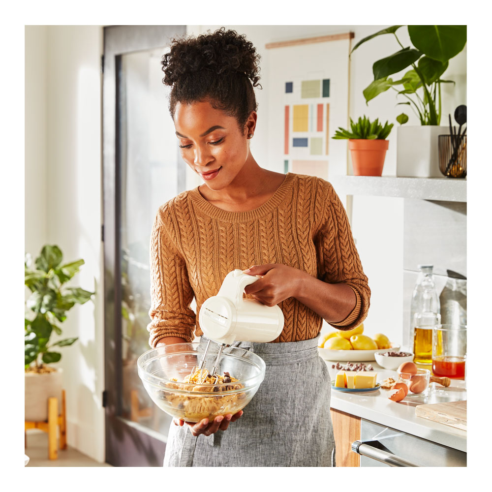 KitchenAid Cordless Elvisp Sladdlös Crème Vit