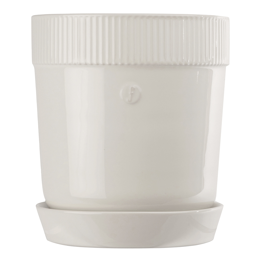 Elise Kruka 14x15 cm Vit