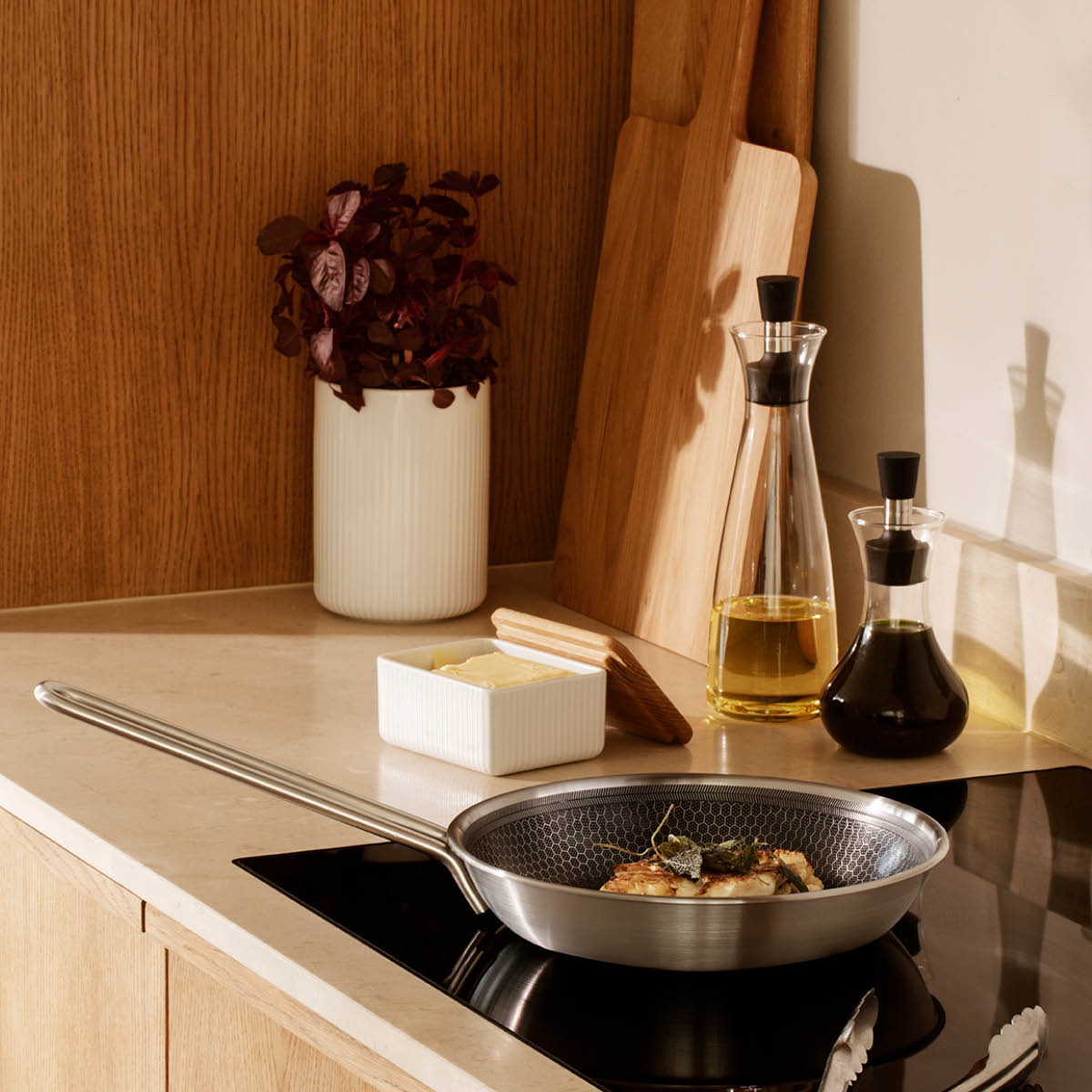 Multi Mosaic Stekpanna 24 cm Rostfri