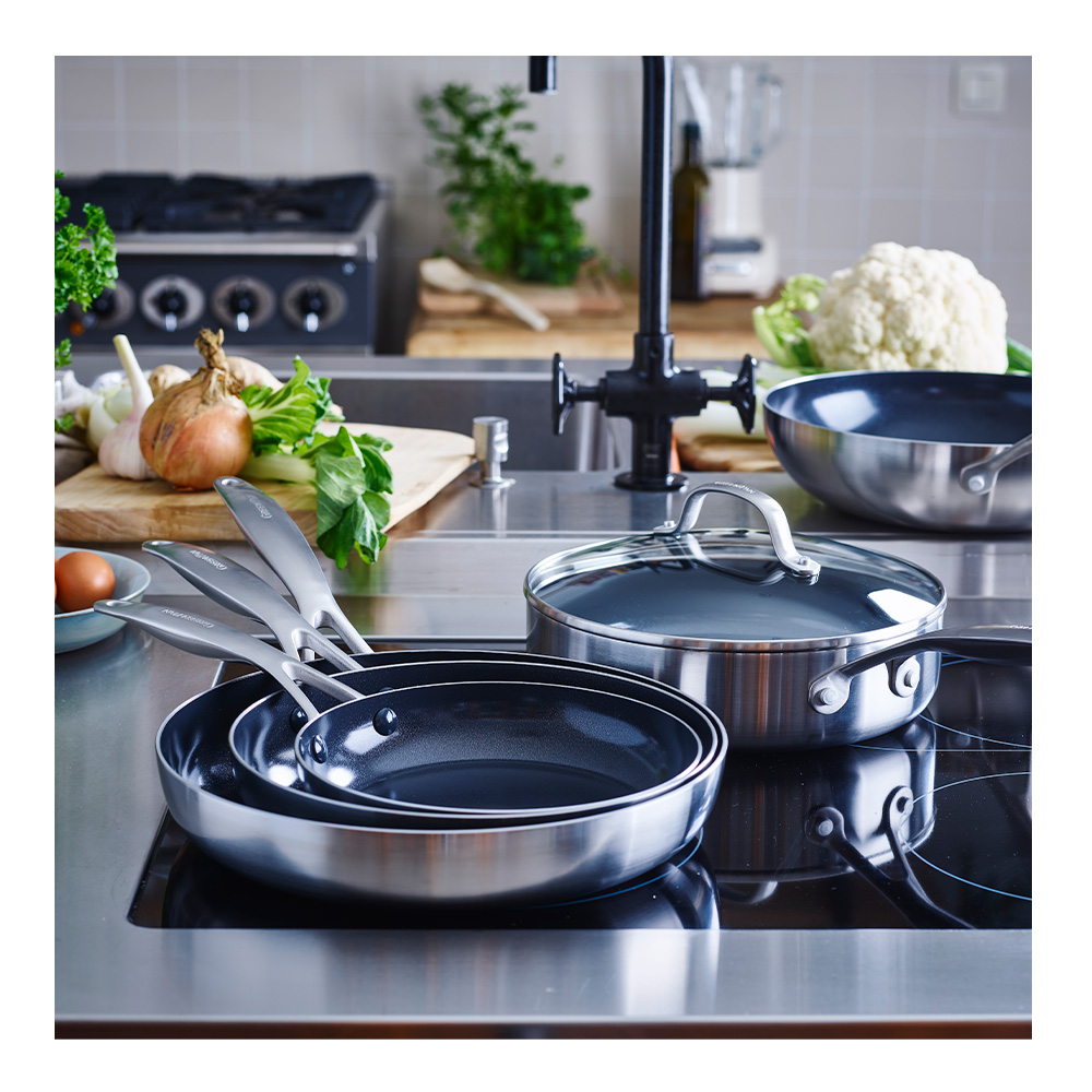 Geneva Stekpanna 28 cm Rostfri