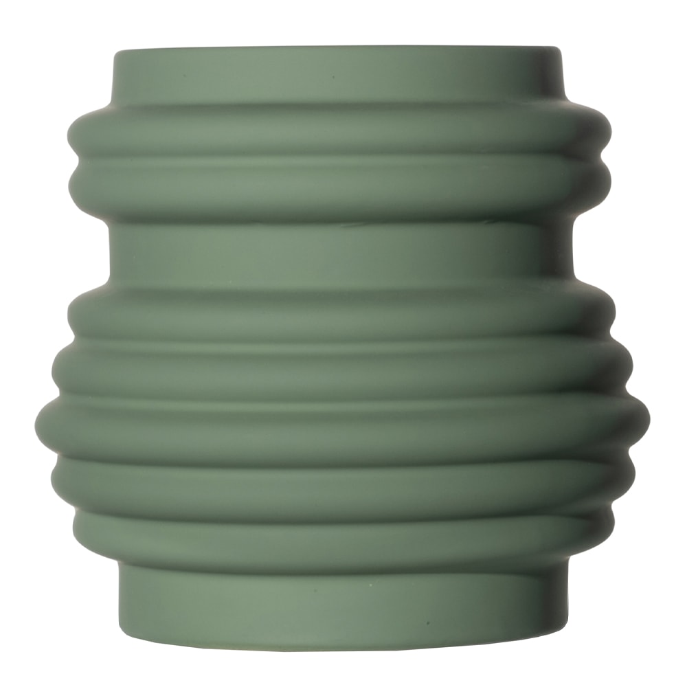 Mila Vas 16x15 cm Grön