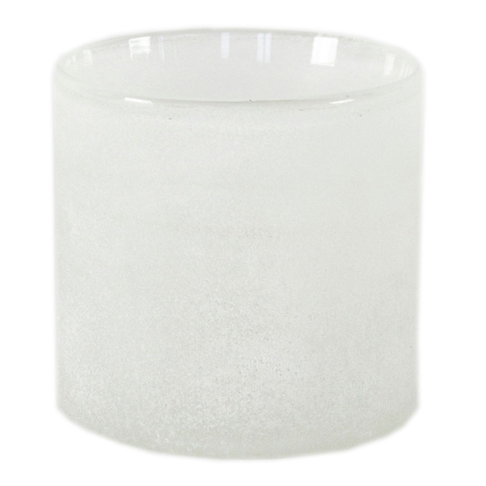 Frost Ljuslykta 9x9 cm Vit