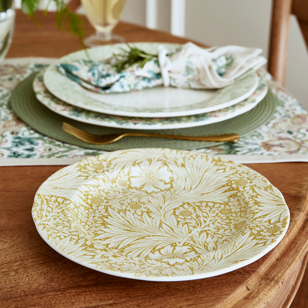 Morris & Co Tallrik 23 cm Marigold