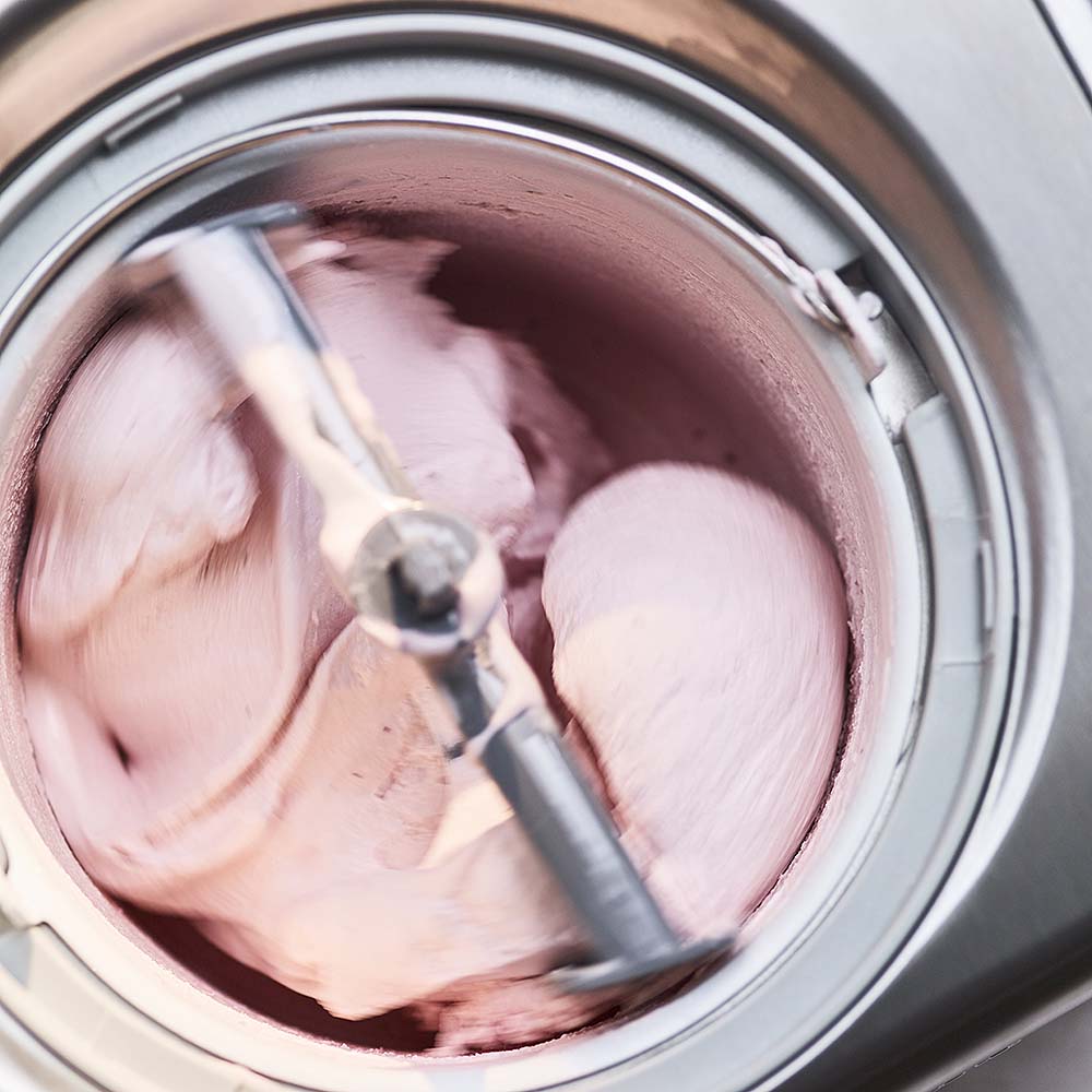 Core Glassmaskin med kompressor Silver