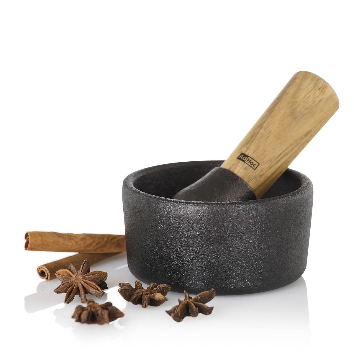 Crush Mortel 10 cm Svart