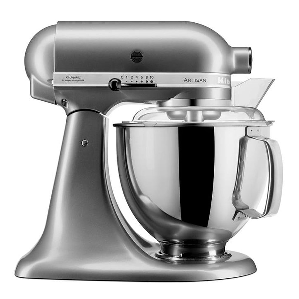 KitchenAid Artisan Köksmaskin 4,8 + 3 L Contour Silver