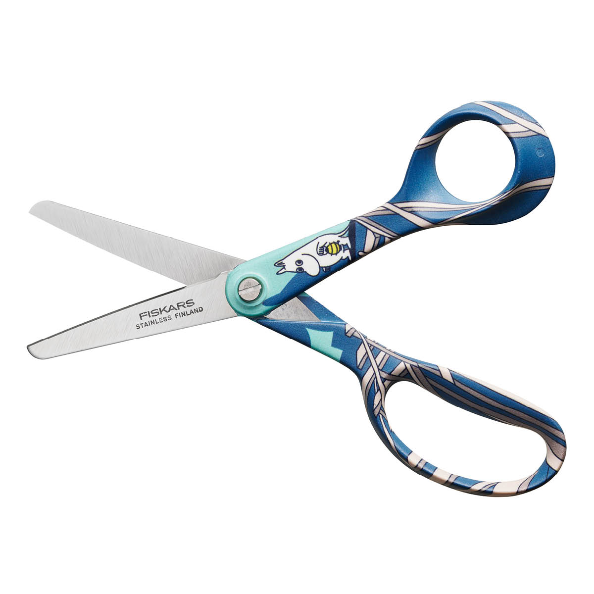 Mumin Barnsax Mumintrollet 13 cm Blå