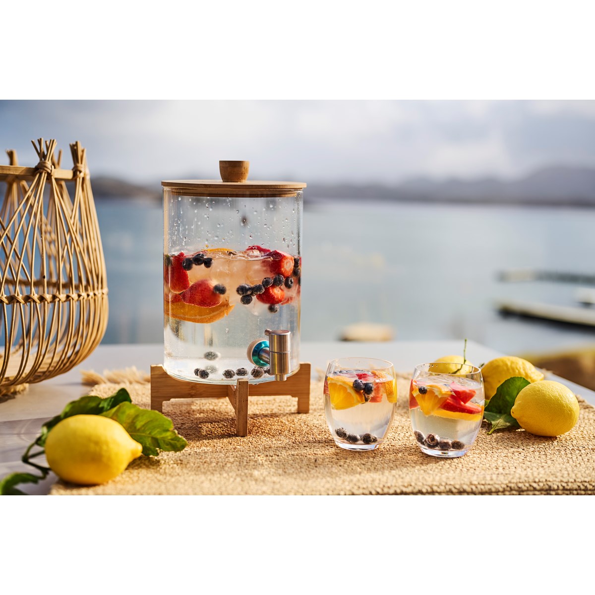 Juicy Dryckesdispenser 3,5 L Klar