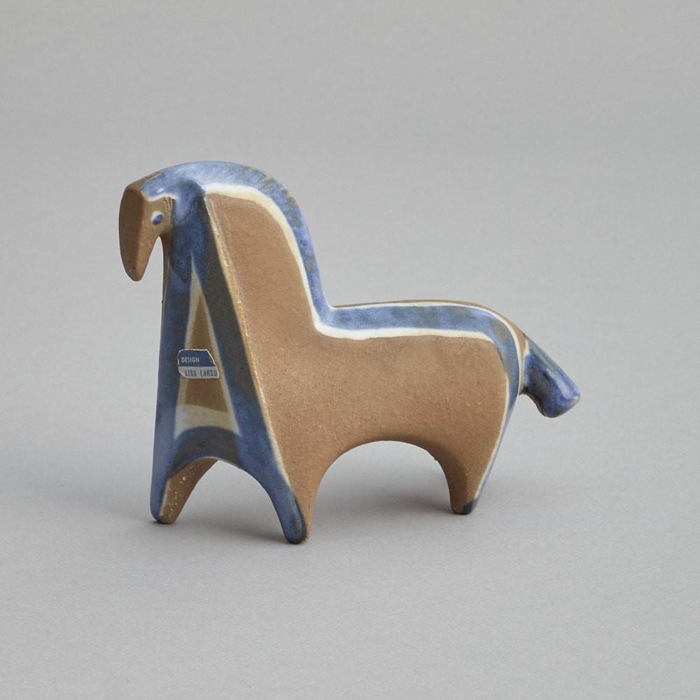 SÅLD "Lilla Zoo" Häst Lisa Larson