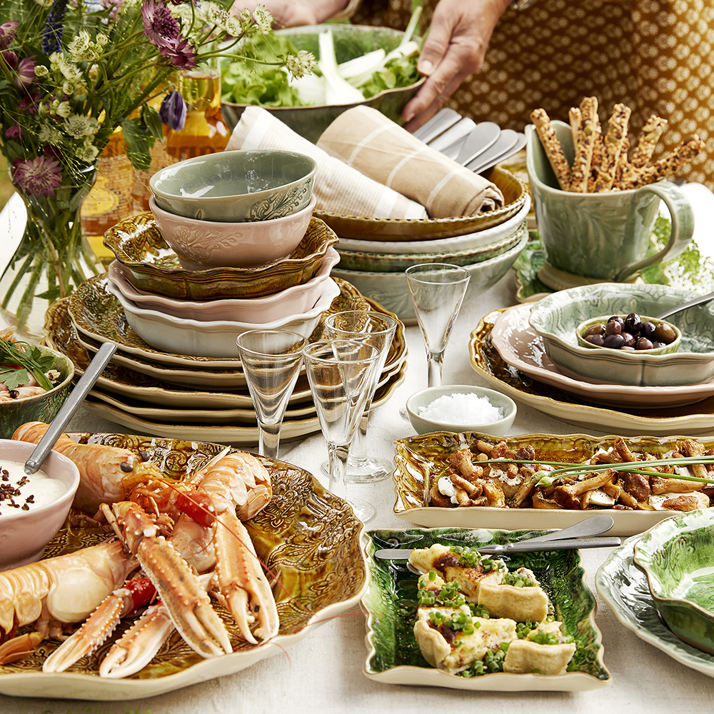 Arabesque Skål 26 cm White