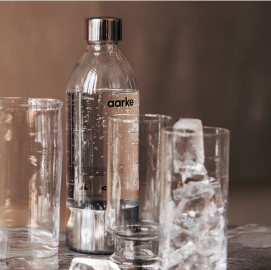 Aarke PET-flaska Polerad Stål