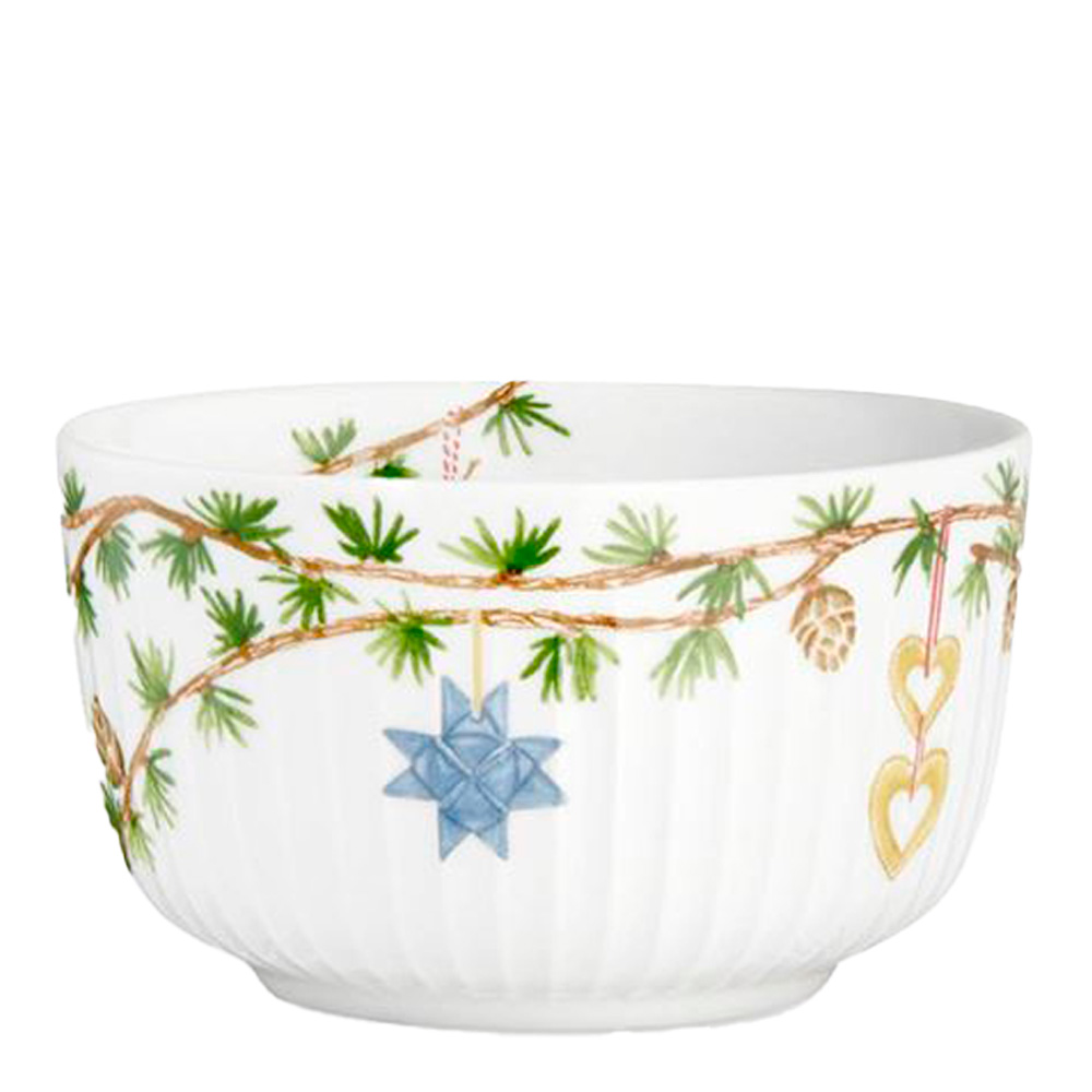 Hammersh?i Christmas Skål 12 cm Vit