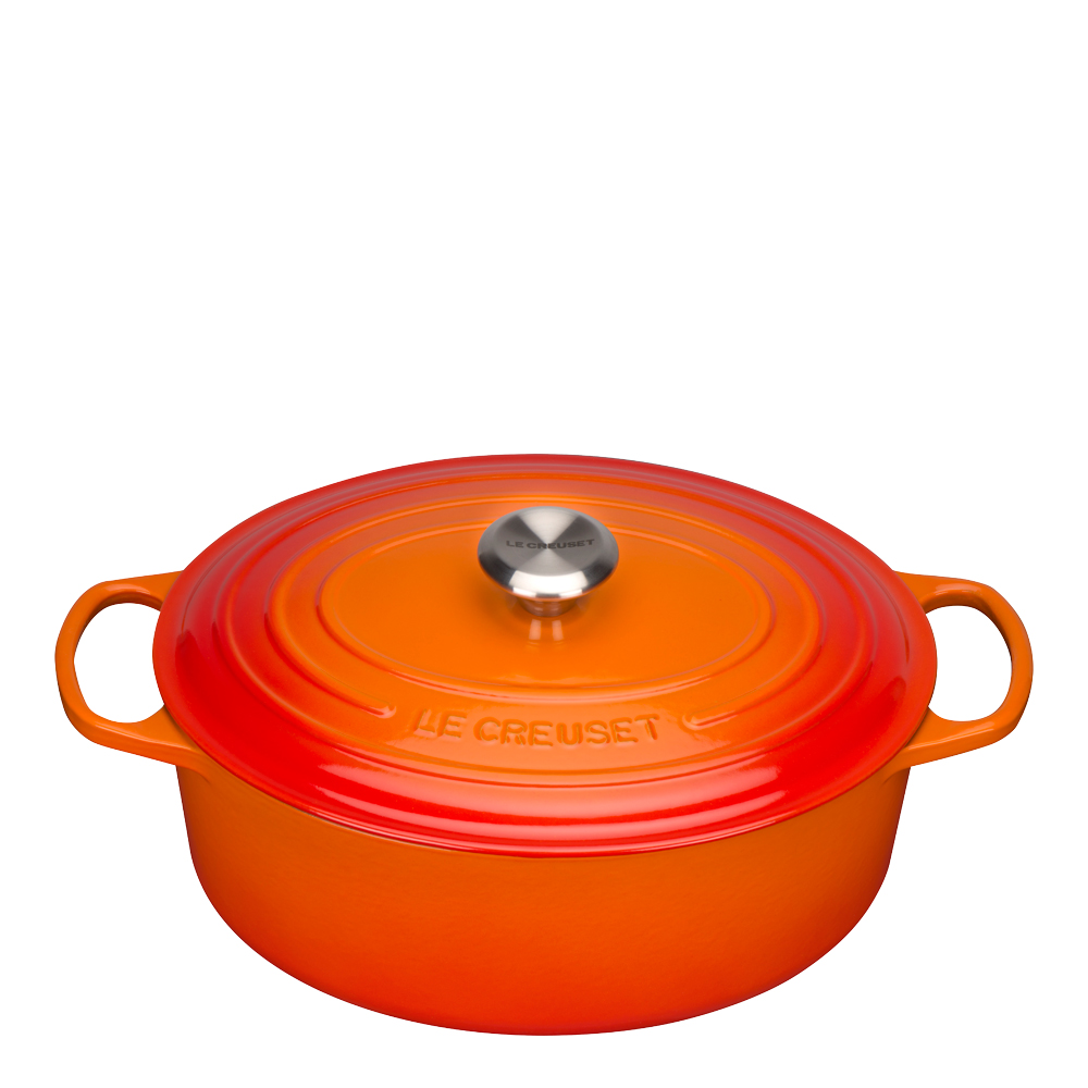 Signature Gjutjärnsgryta oval 31 cm 6,3 L Vulkan