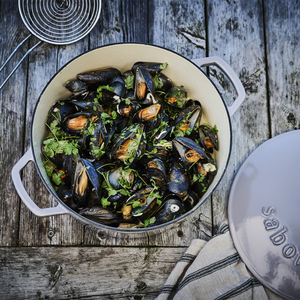 Sabor Gjutjärnsgryta 4,4 L Ashes of Roses