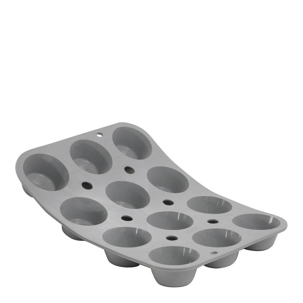 Muffinsform Elastomoule för 12 minimuffins