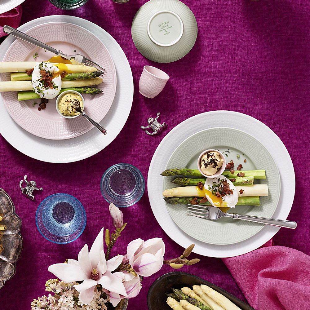 Swedish Grace Tallrik flat 21 cm Is