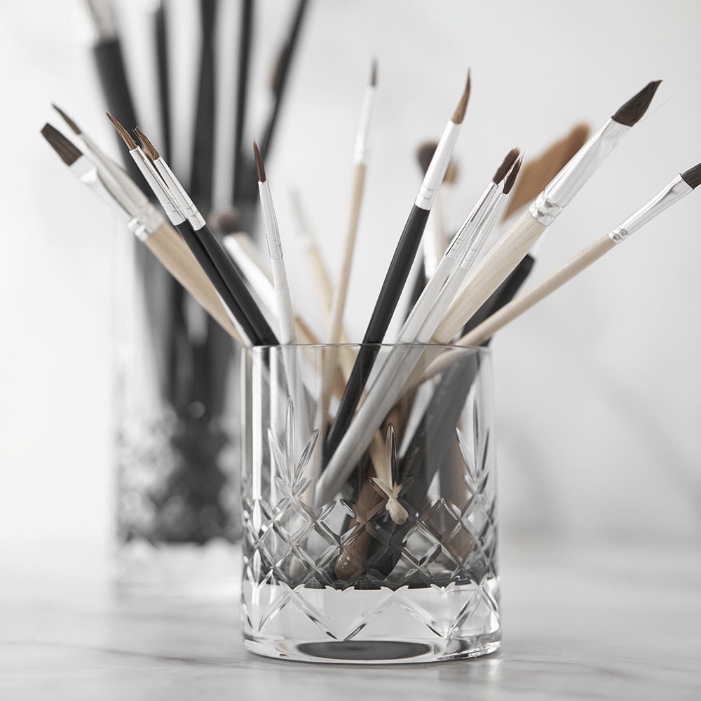 Crispy Lowball Glas 38 cl 2-pack Grå