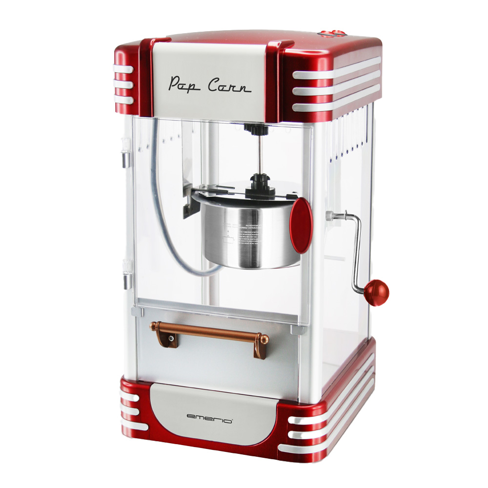 Popcornmaskin Retro Röd