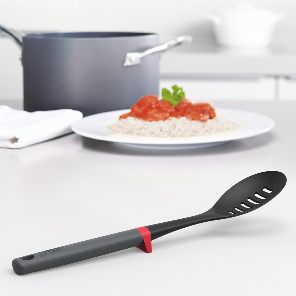 Duo Slev med hål 30,5 cm Grå/Röd