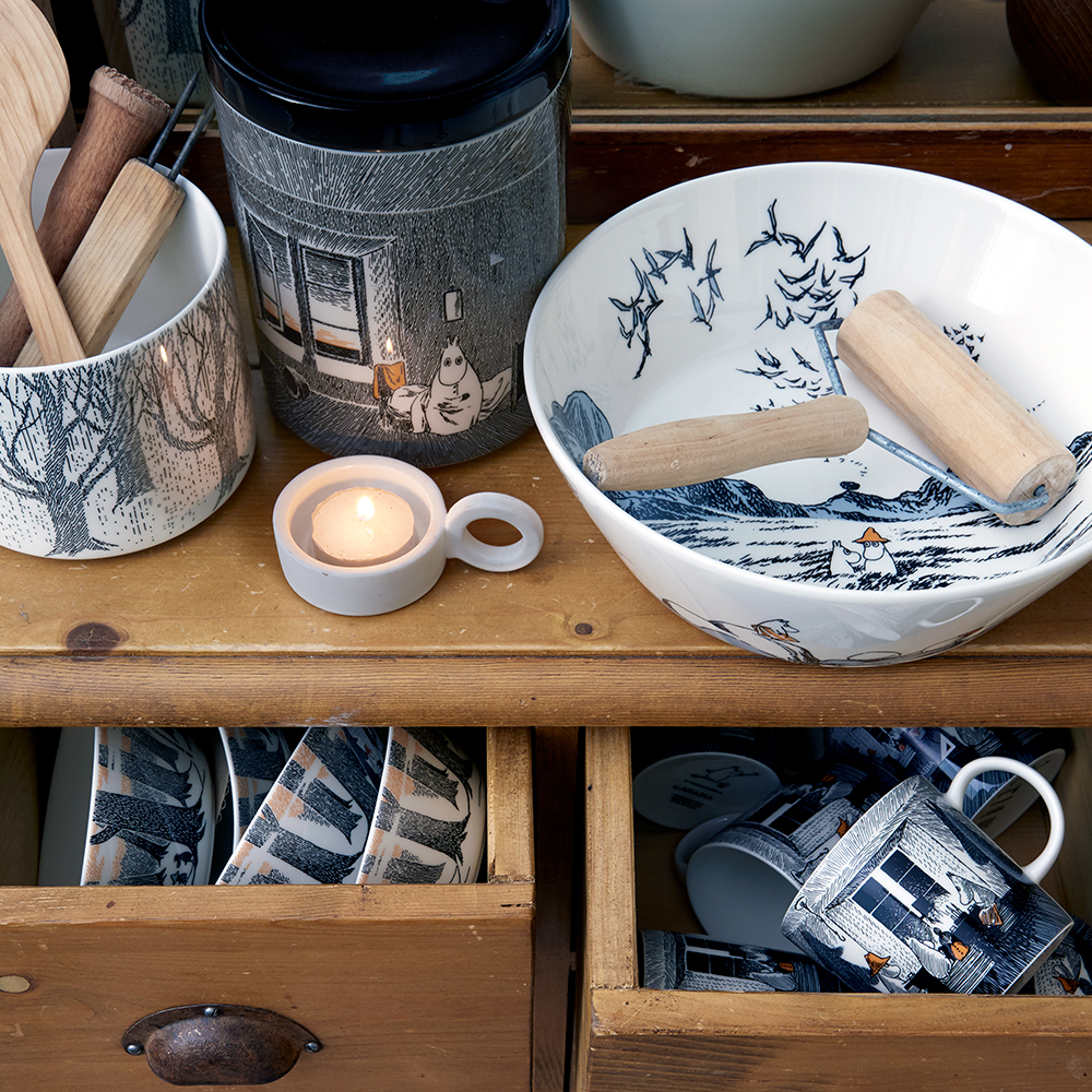 Mumin Skål 23 cm Trogen Sitt Ursprung