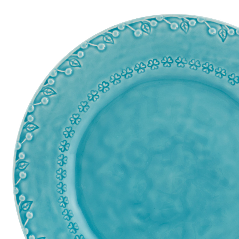 Flora Tallrik 29 cm Blå