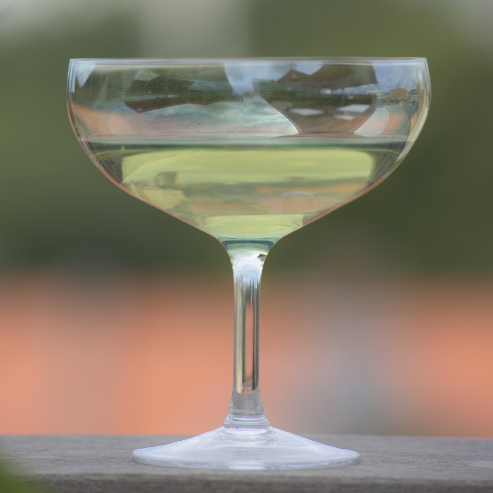 Happy Champagneglas 28 cl Grön