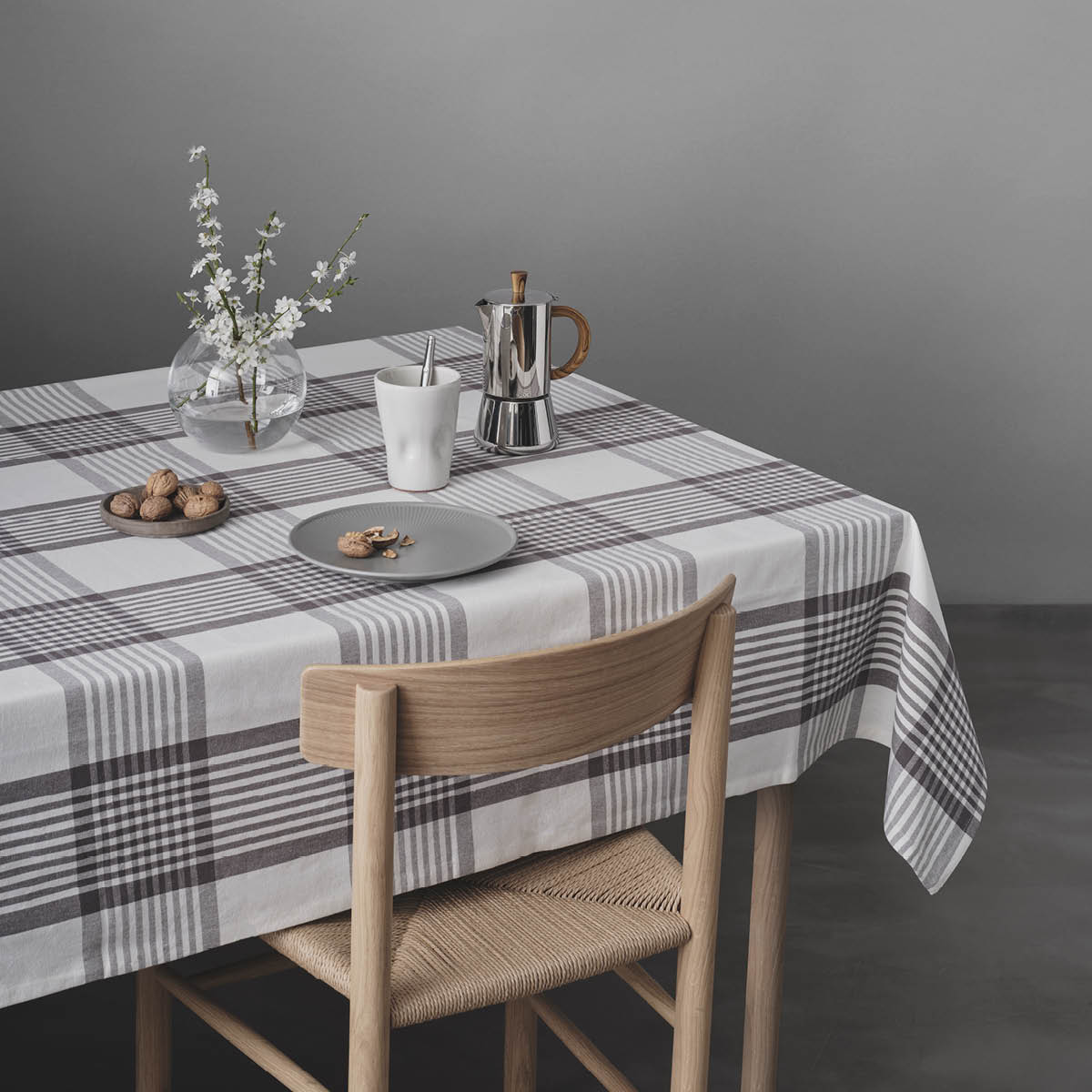 Duk 140x140 cm Large Checks