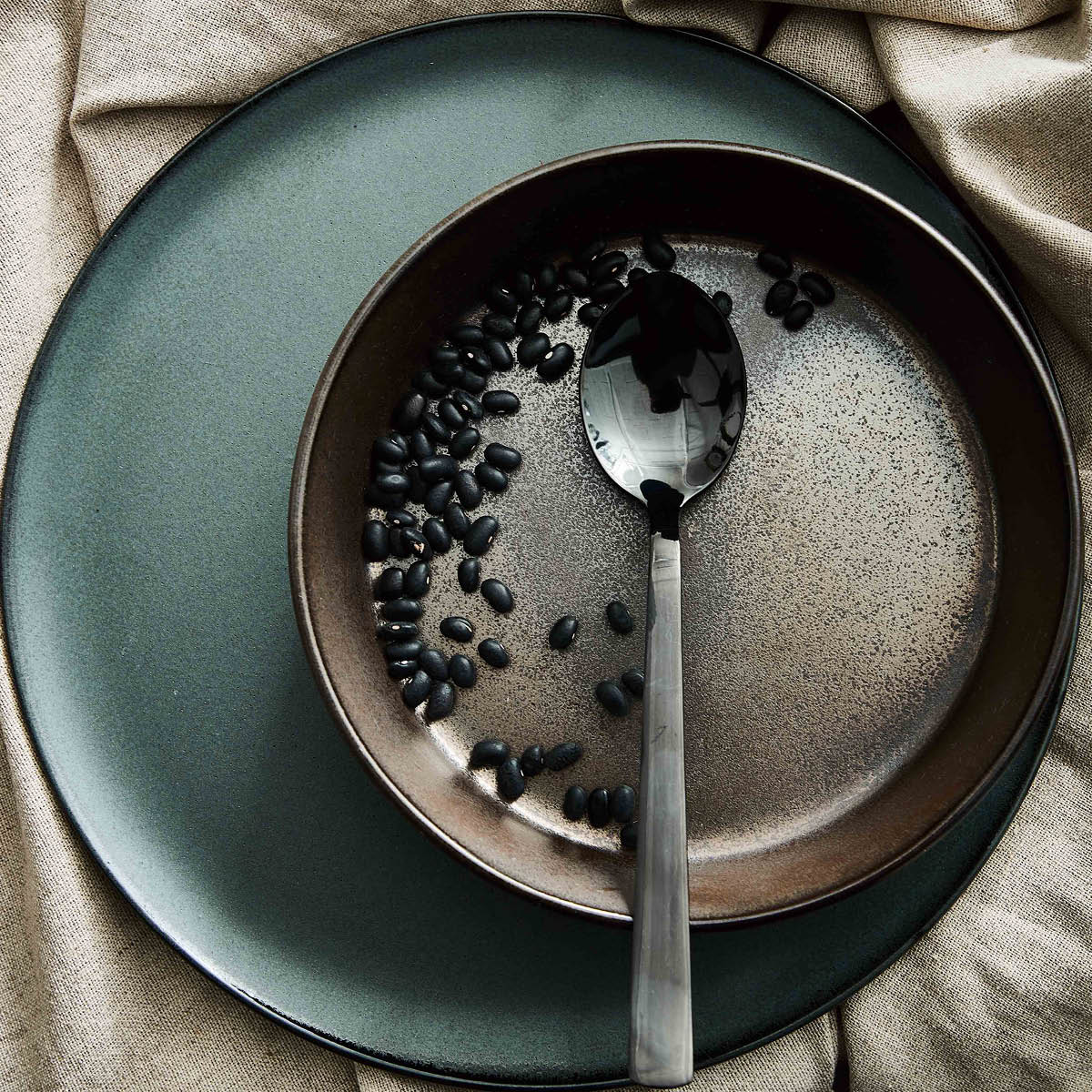 Raw Skål 19,4 cm Spotted Brown