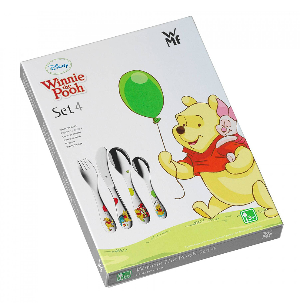 Nalle Puh Bestickset 4 delar