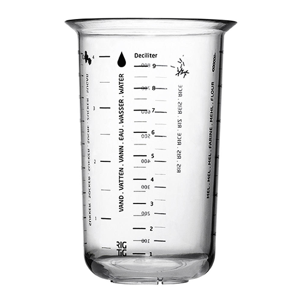 Måttkanna Metriska & Amerikanska mått 1 L