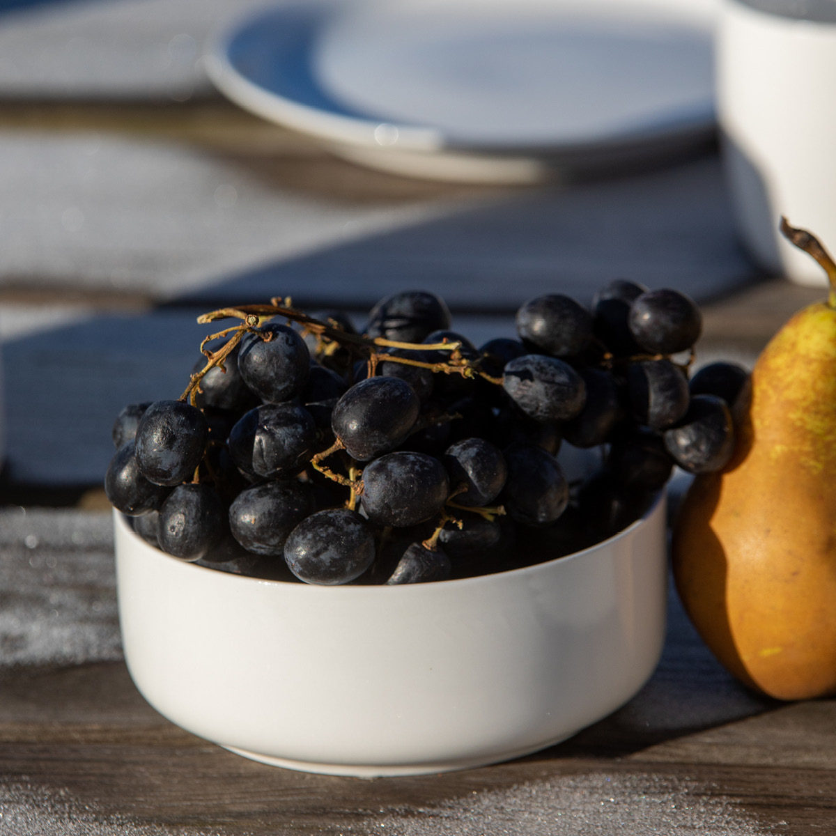 Sögne Skål Liten 14 cm Vit