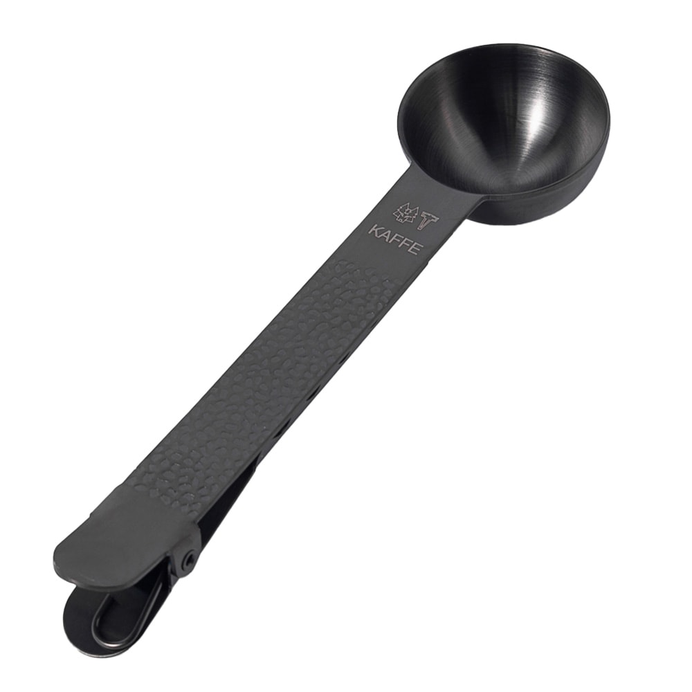 Frost Kaffemått med klämma Svart