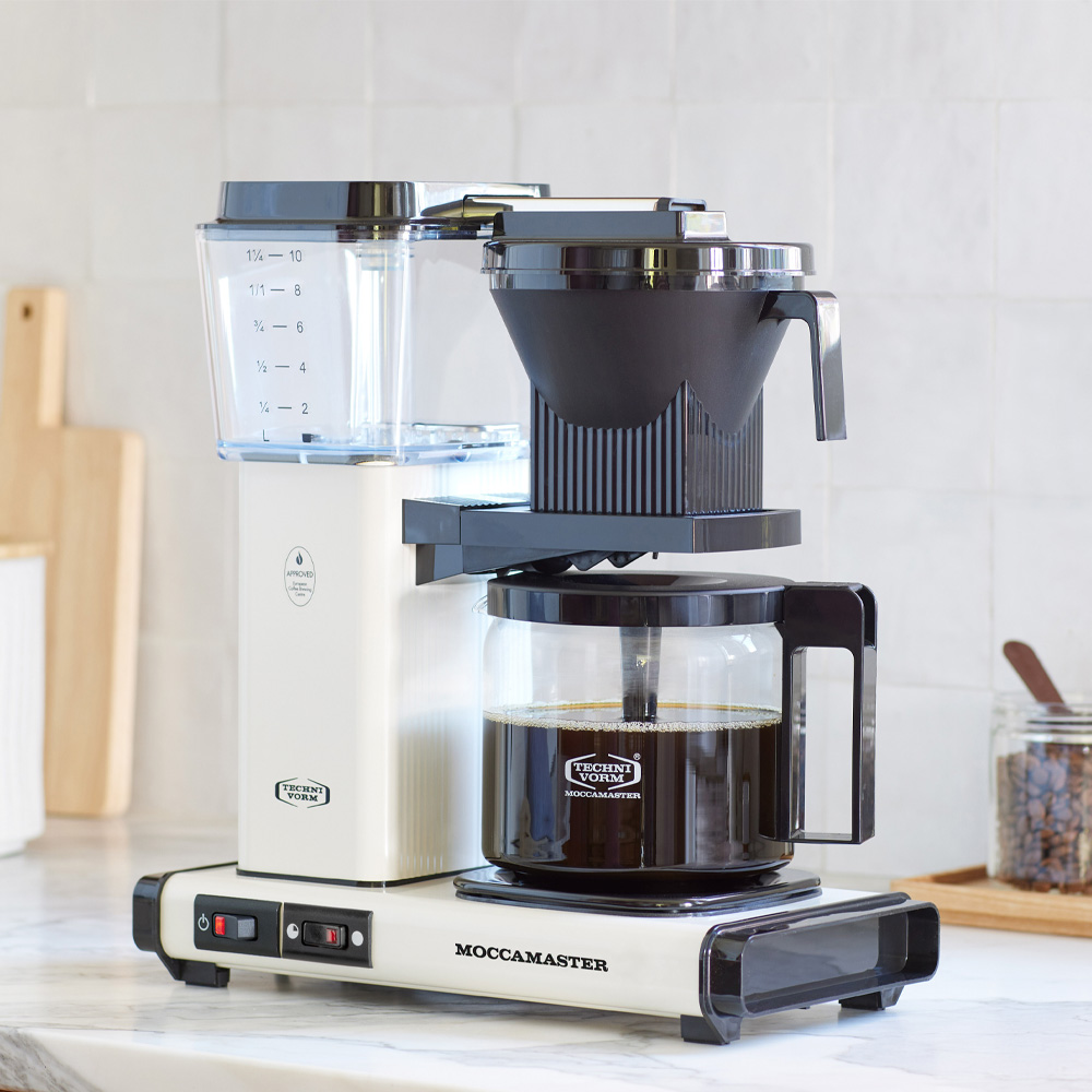 Moccamaster Automatic Kaffebryggare Mattvit