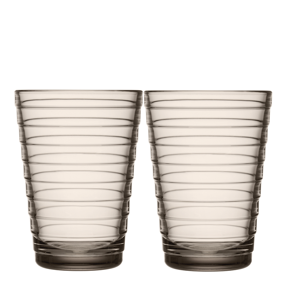 Aino Aalto Glas 33 cl 2-pack Linne