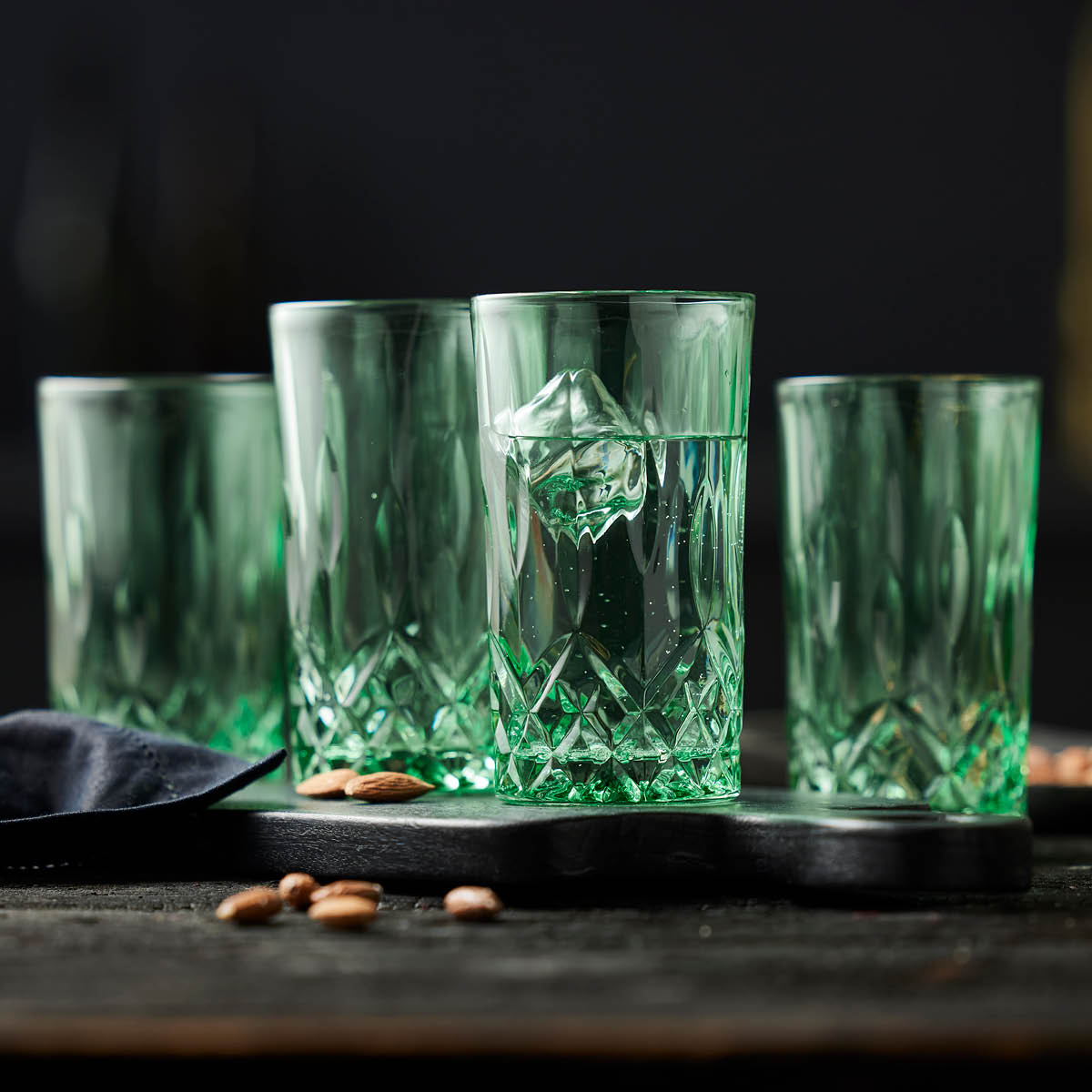 Sorrento Highball 38 cl 4-pack Grön