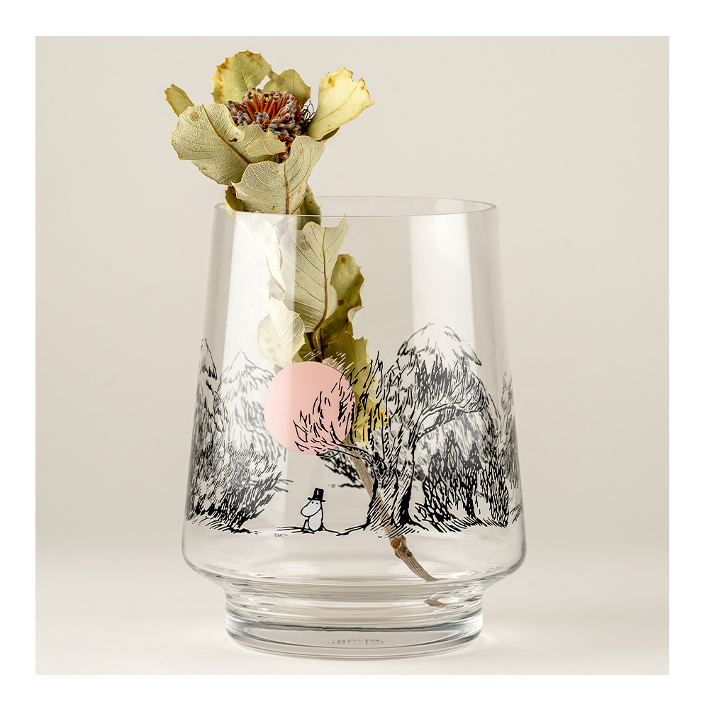 Mumin Vas/Lykta Just Wandering 16x20 cm