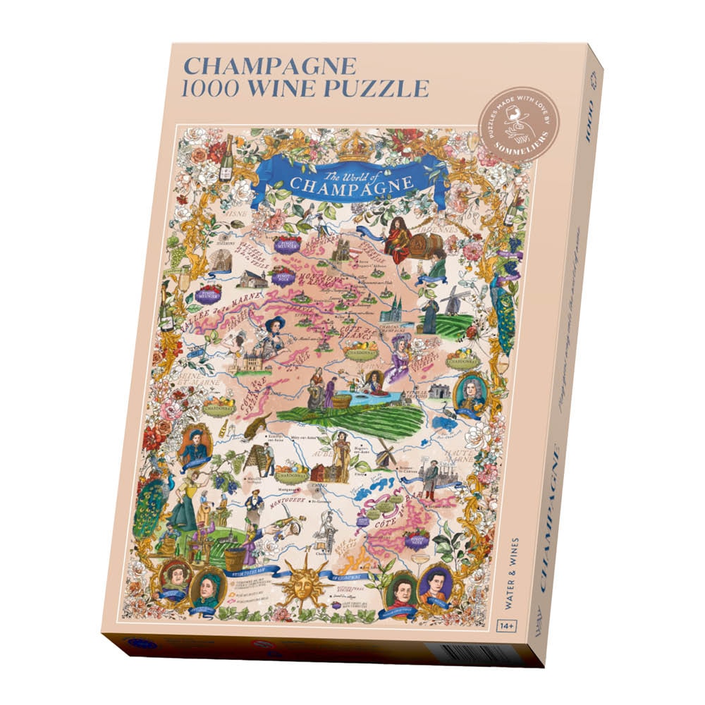 Vinpussel - Champagne 1000 bitar Beige