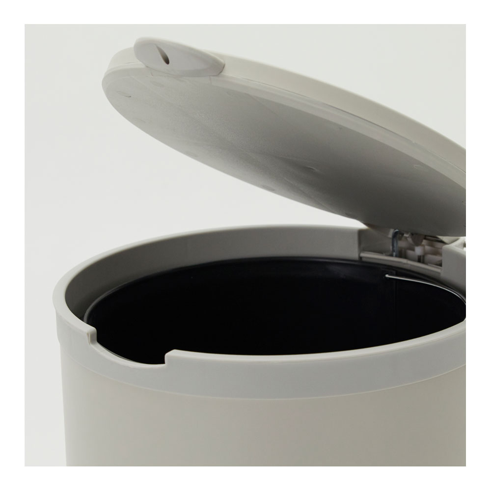 Eda Papperskorg med pedal 45,5x41 cm Offwhite